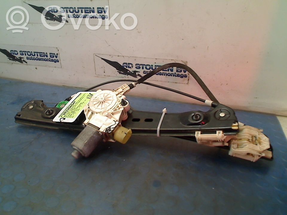 BMW 3 E90 E91 Meccanismo di sollevamento del finestrino anteriore senza motorino