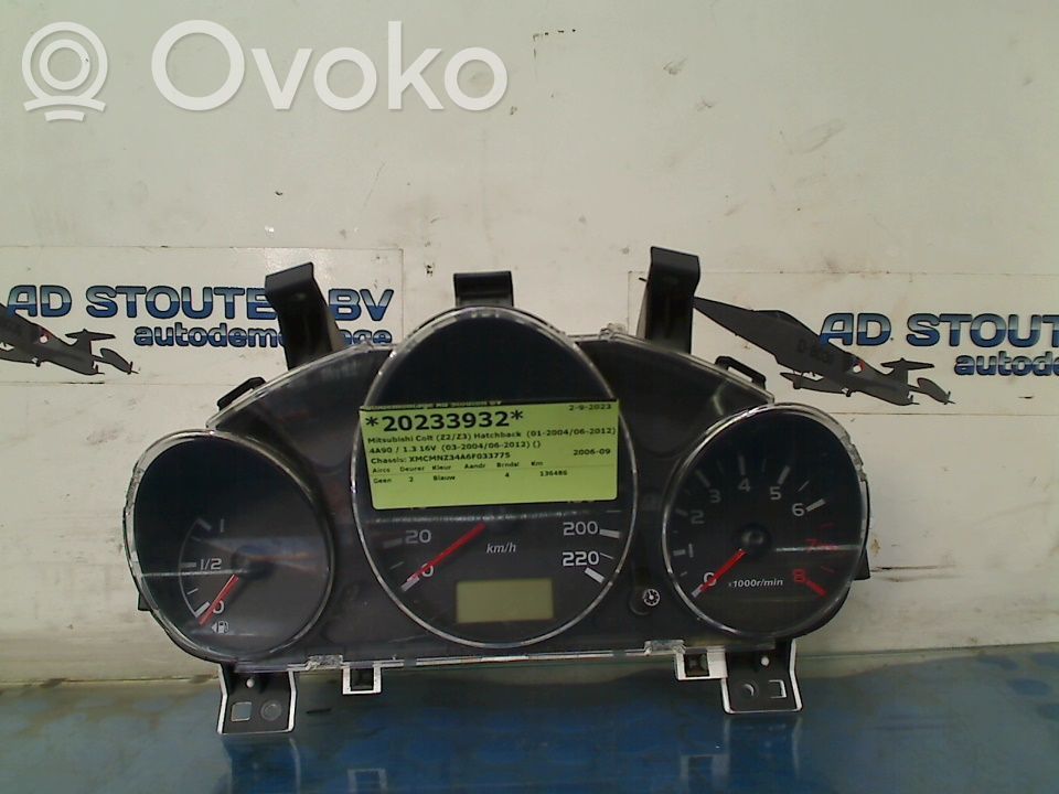 Mitsubishi Colt Nopeusmittari (mittaristo)