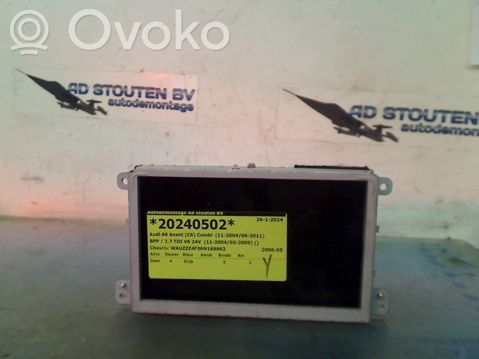 Panel / Radioodtwarzacz CD/DVD/GPS   4F0919603B,4F0919603B,BE6349,4F0919603B,BE6349