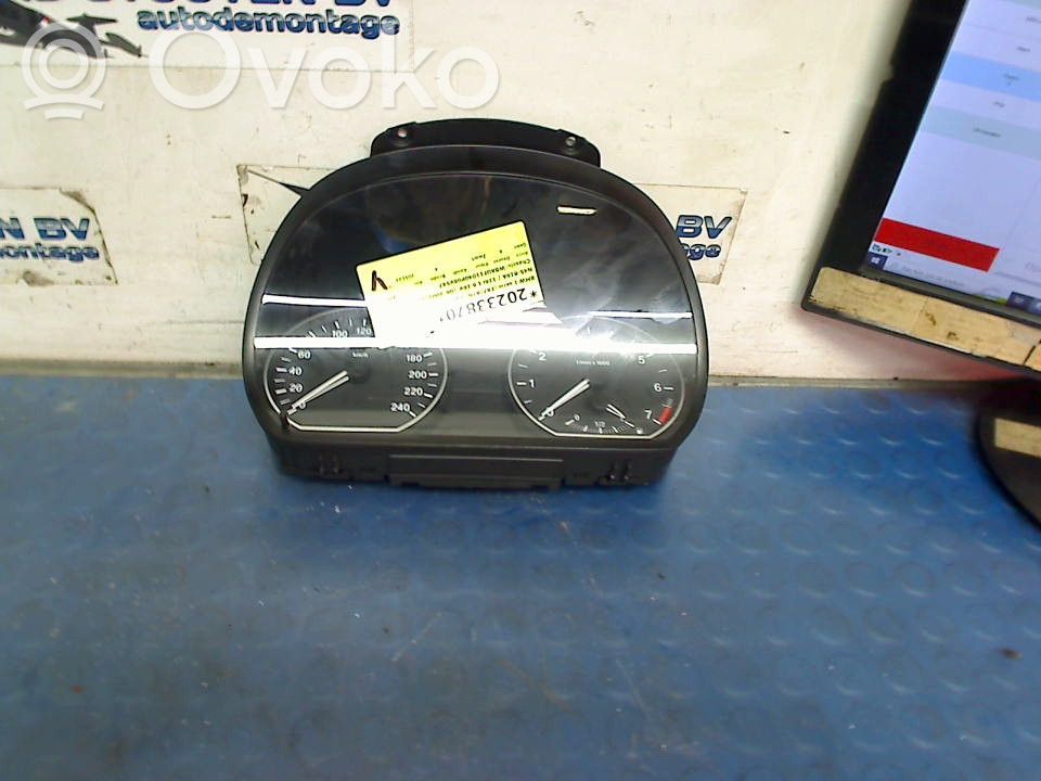BMW 1 E81 E87 Tachimetro (quadro strumenti) 