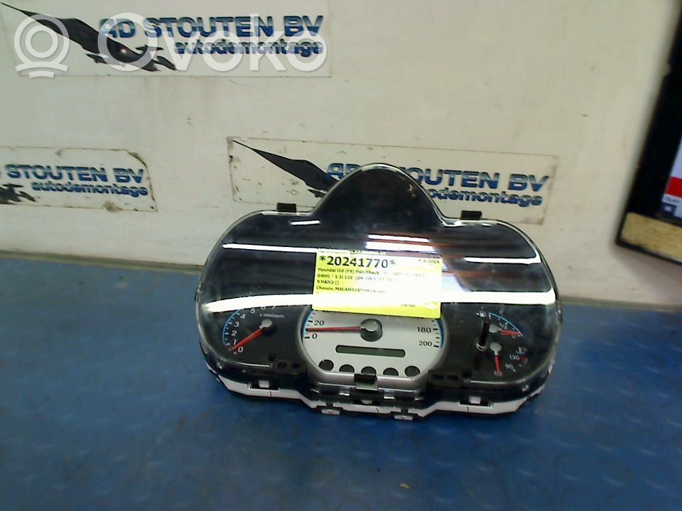 Hyundai i10 Tachimetro (quadro strumenti)