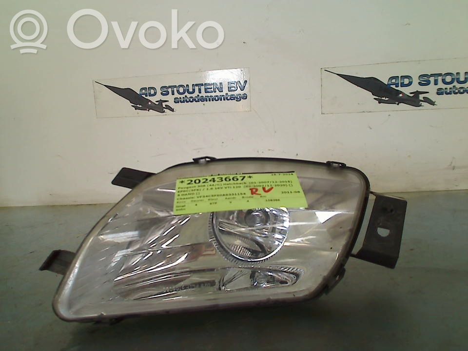Peugeot 308 Feu antibrouillard avant