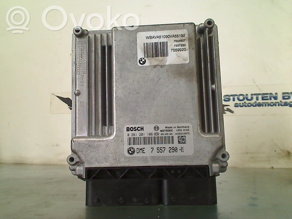 BMW 3 E90 E91 Variklio valdymo blokas 