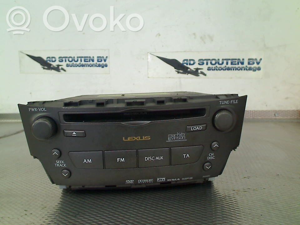 Lexus IS-F Stacja multimedialna GPS / CD / DVD 