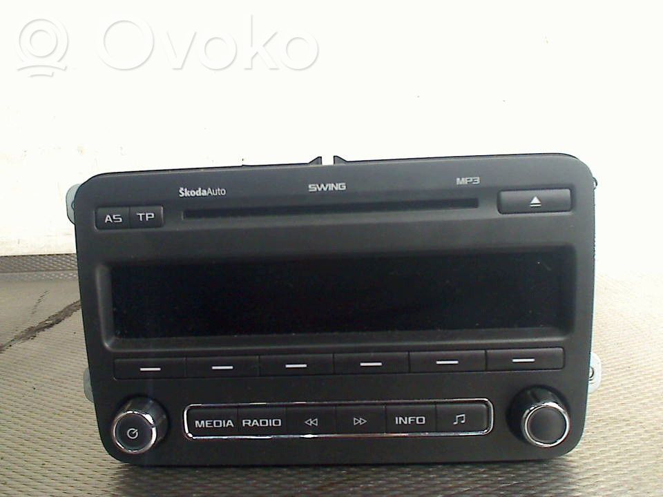 Skoda Fabia Mk2 (5J) CD / DVD Laufwerk Navigationseinheit 