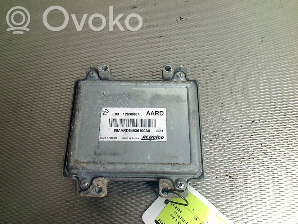 Opel Astra J Moottorin ohjainlaite/moduuli 