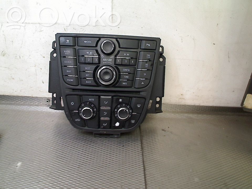 Opel Astra J Interruttore di controllo dell’audio 