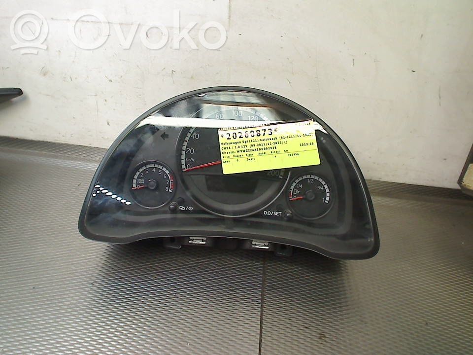 Volkswagen Up Vitezometru (grup de instrumente) 