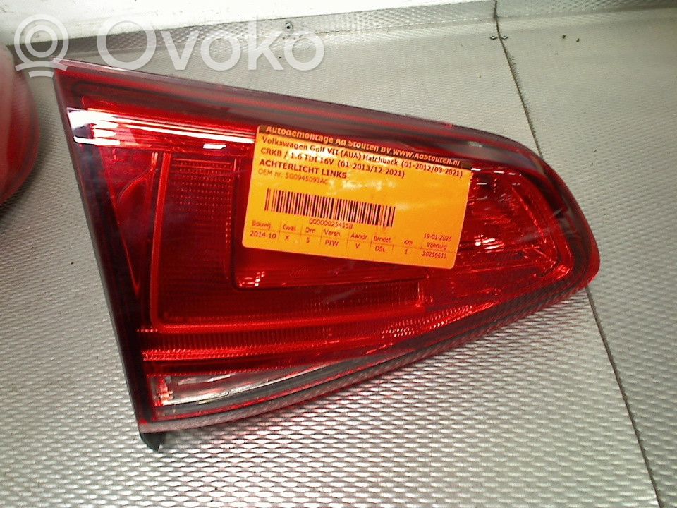 Volkswagen Golf VII Lampa tylna 