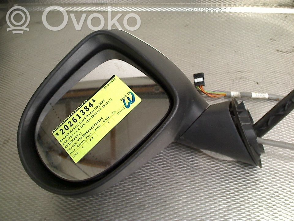 Renault Modus Etuoven sähköinen sivupeili