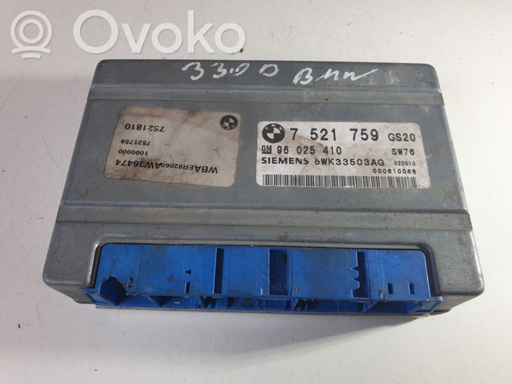 BMW 5 E39 Gearbox control unit/module 