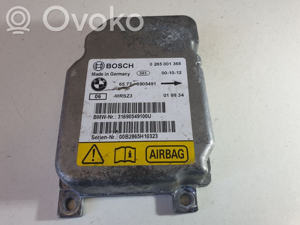 Unidad de control/módulo del Airbag   6905491,65776905491,0285001368