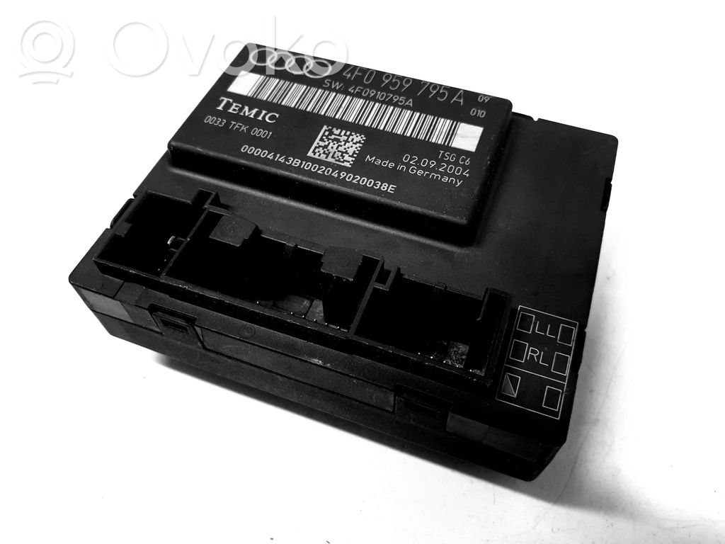 Unité de commande module de porte   4F0959795A