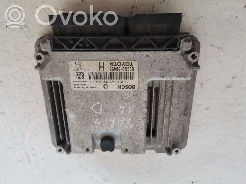 Engine control unit/module   0281012322,896610D450