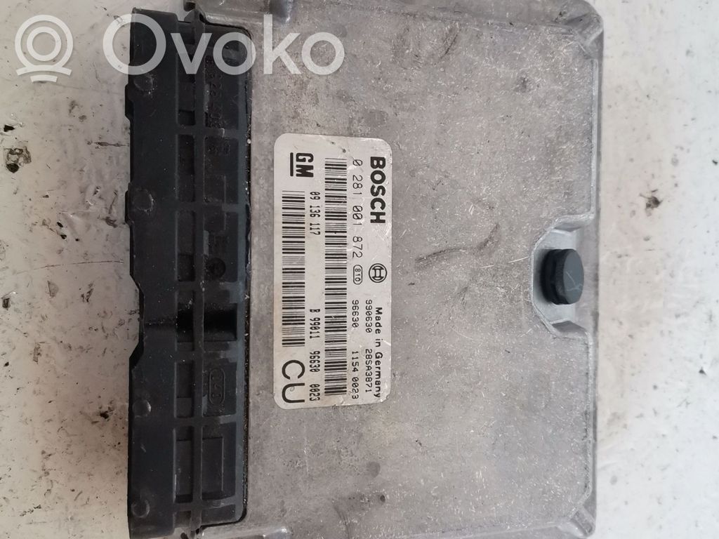 Opel Vectra B Engine control unit/module 