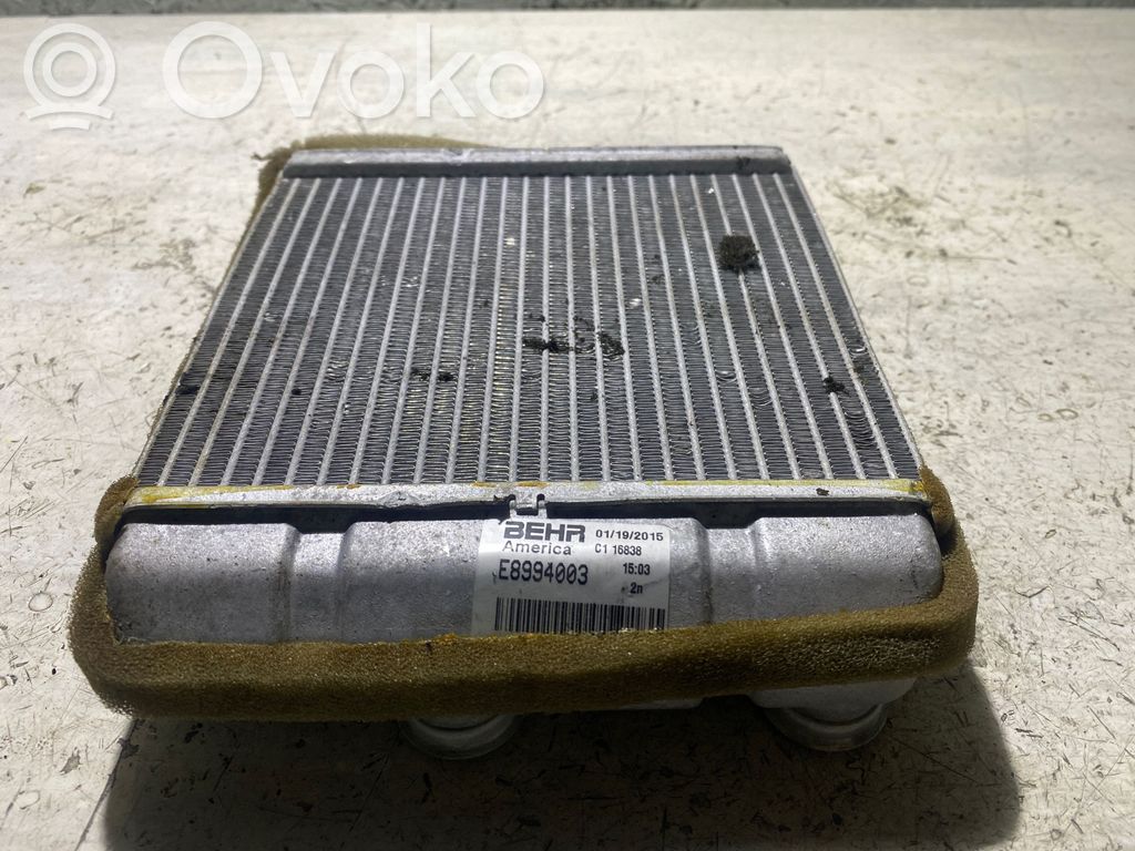 Chrysler Pacifica Heater blower radiator 