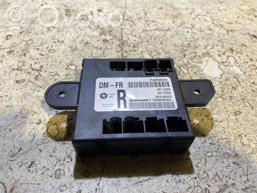 Door control unit/module   68353602AB