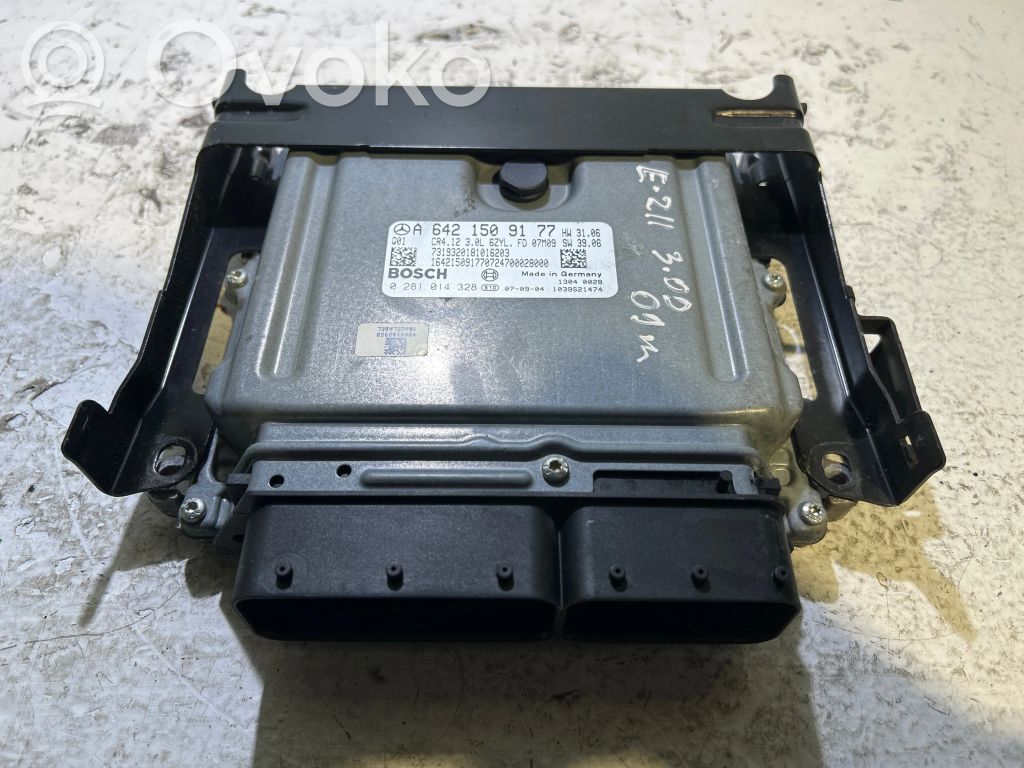 Engine control unit/module   A6421509177,0281014328,1039S21474,7313220181016203