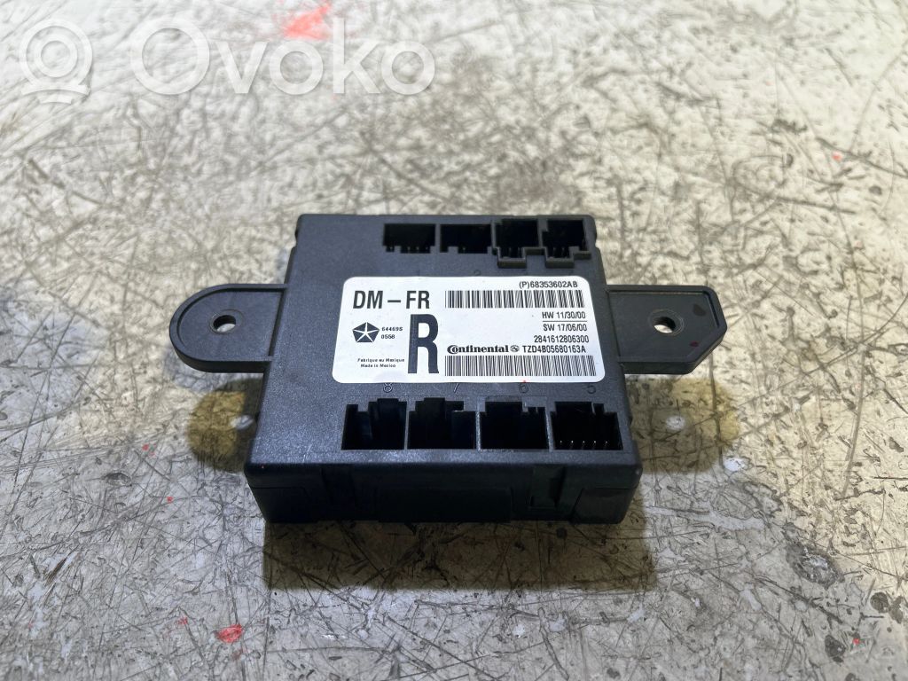 Door control unit/module   68353602AB,2841612806300,TZ44B05680163A