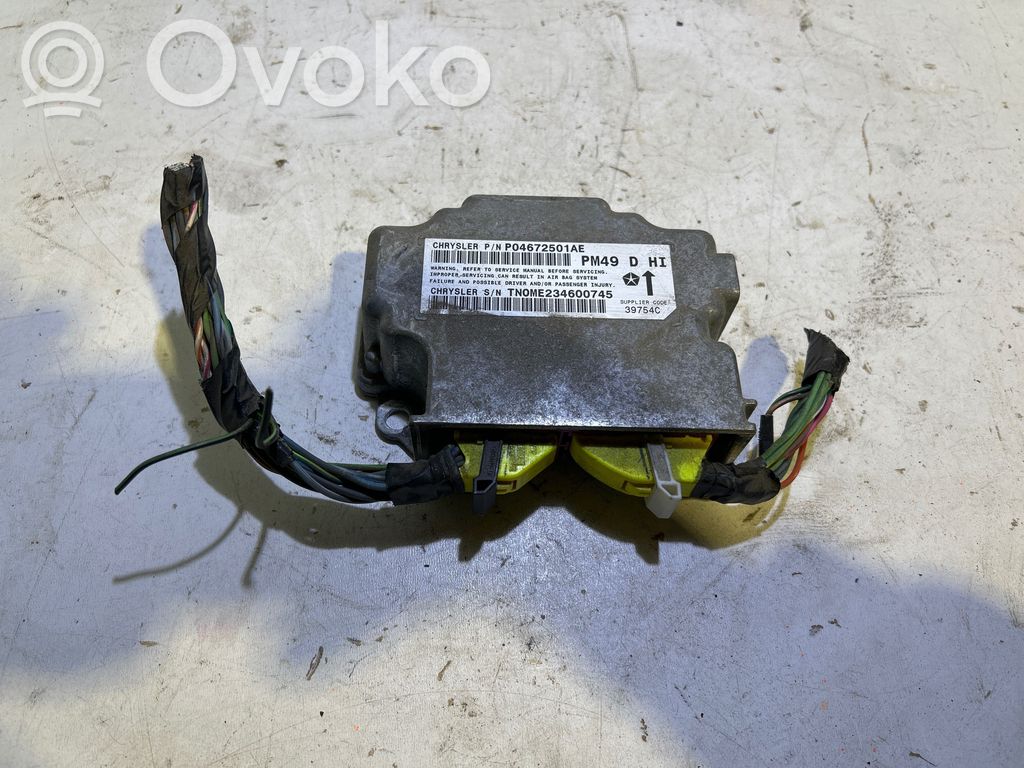 Dodge Caliber Unidad de control/módulo del Airbag 