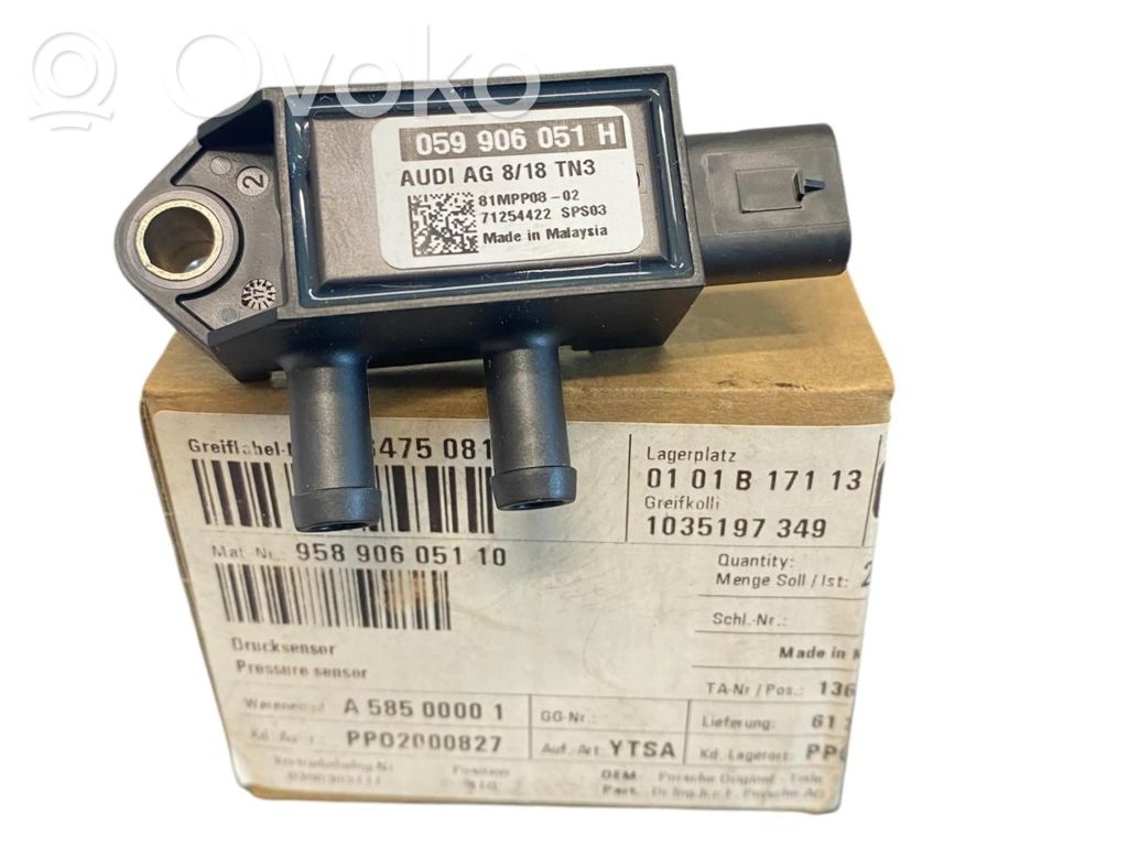 Abgasdrucksensor Differenzdrucksensor   95890605110,059906051H