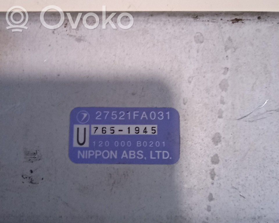 Subaru Impreza I Other control units/modules 