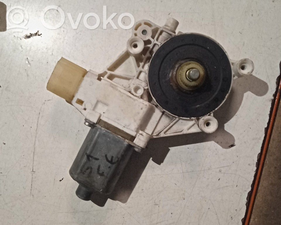 Front door window regulator motor