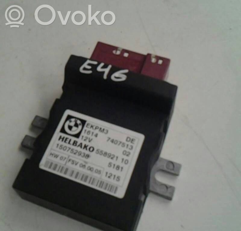 Alte unități/module de control   7407513