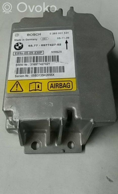 Airbag control unit/module   6577697742702,BOSCH0285001531