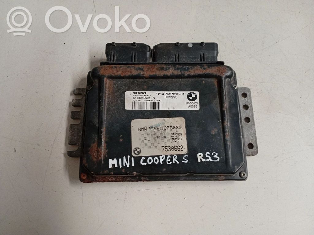 Mini One - Cooper R50 - 53 Engine control unit/module 