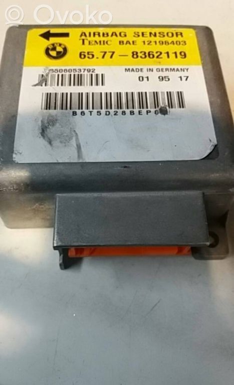 BMW 5 E34 Unitate/modul de comandă airbaguri 