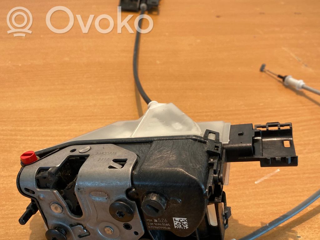 Citroen Berlingo Rear door lock 