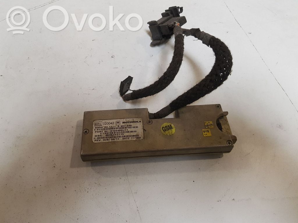 BMW 5 E39 Antenos valdymo blokas 
