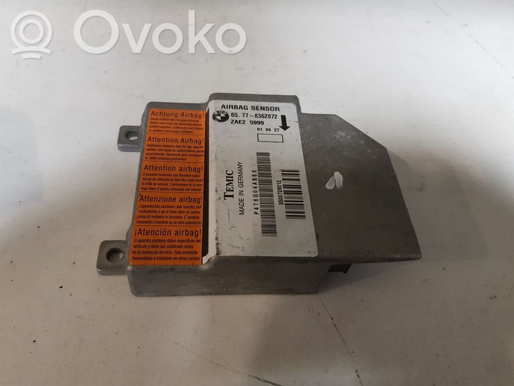 BMW 5 E39 Airbag control unit/module 