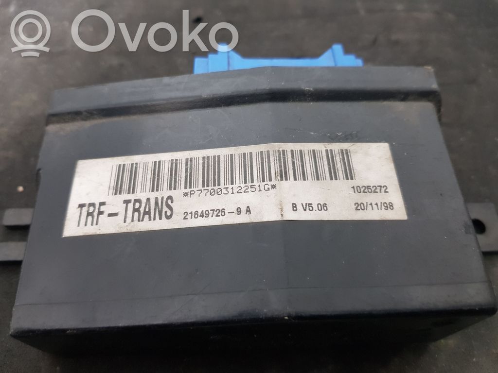 Renault Clio II Comfort/convenience module 
