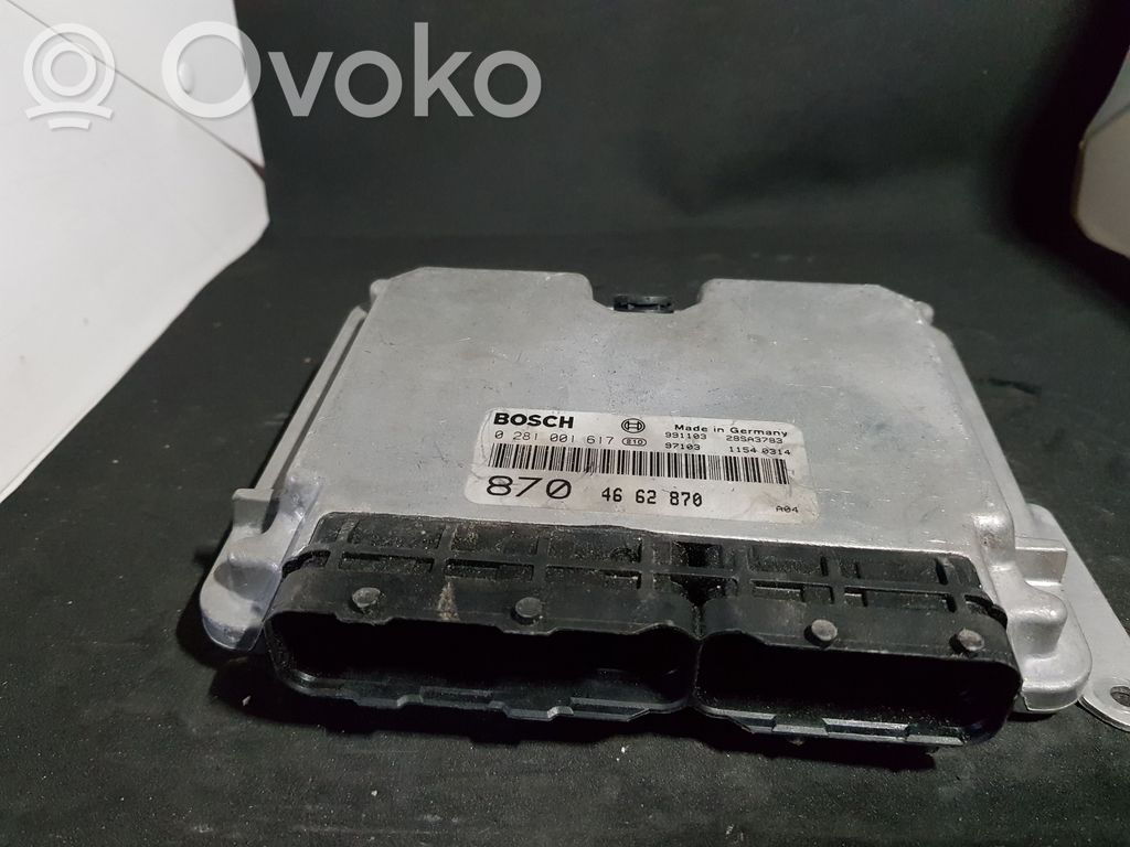 Engine control unit/module   0281001617