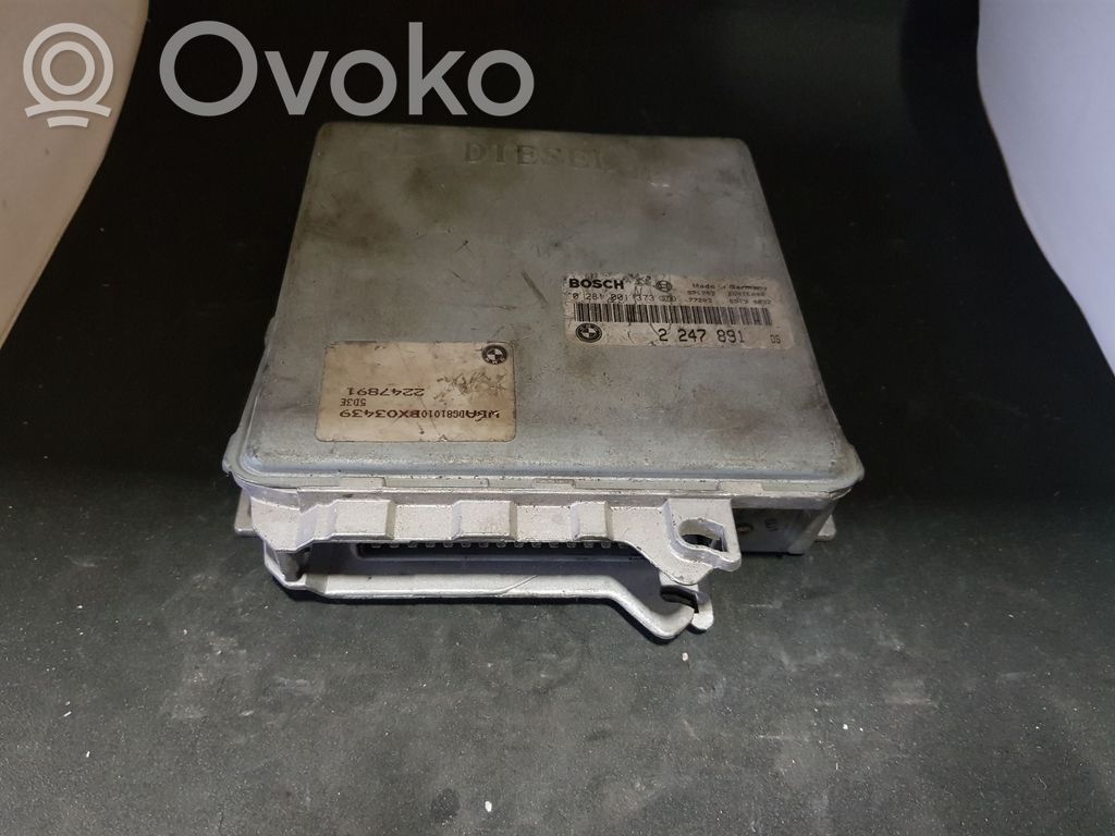 BMW 5 E39 Engine control unit/module 