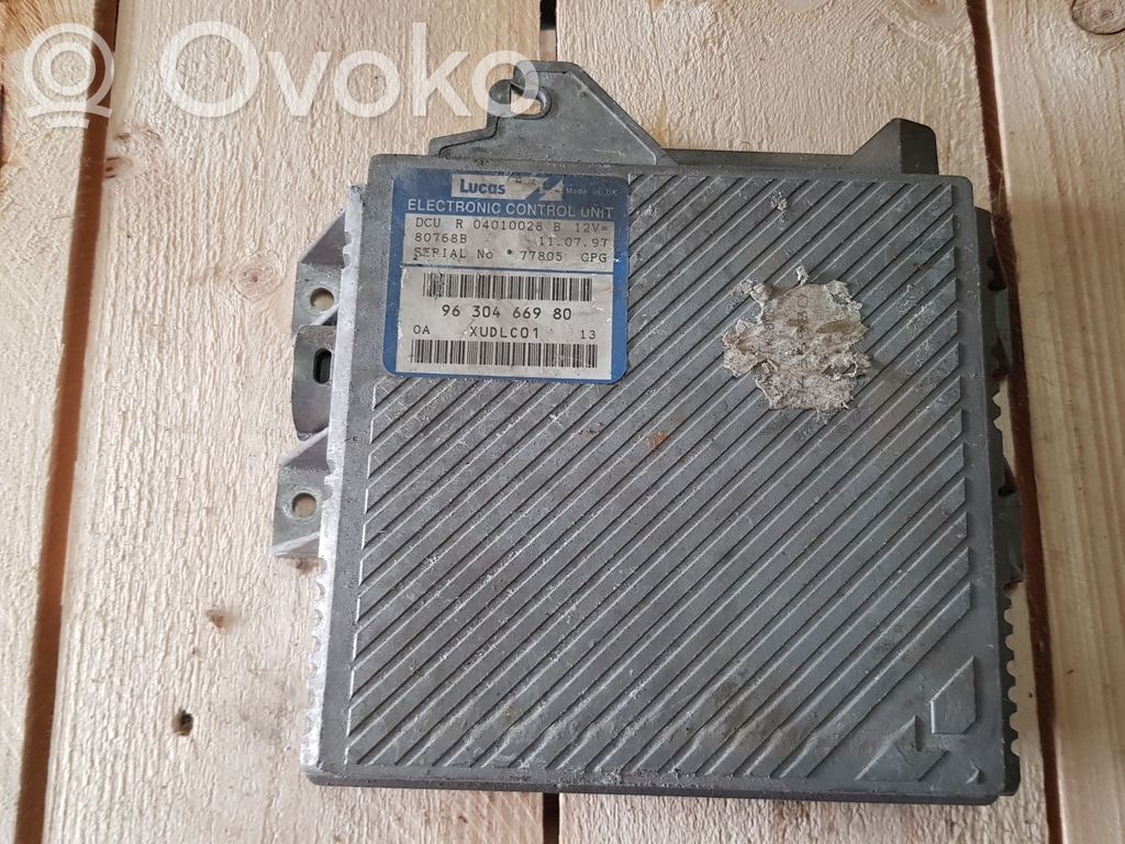 Engine control unit/module   9630466980