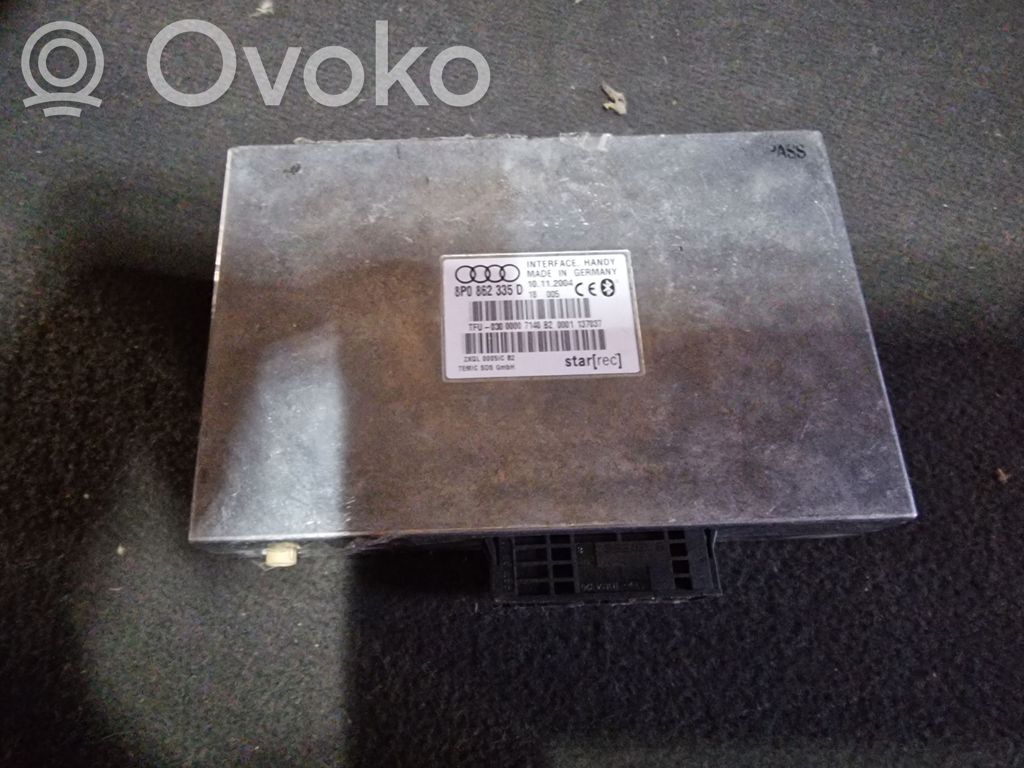 Audi A4 S4 B6 8E 8H Bluetooth control unit module 
