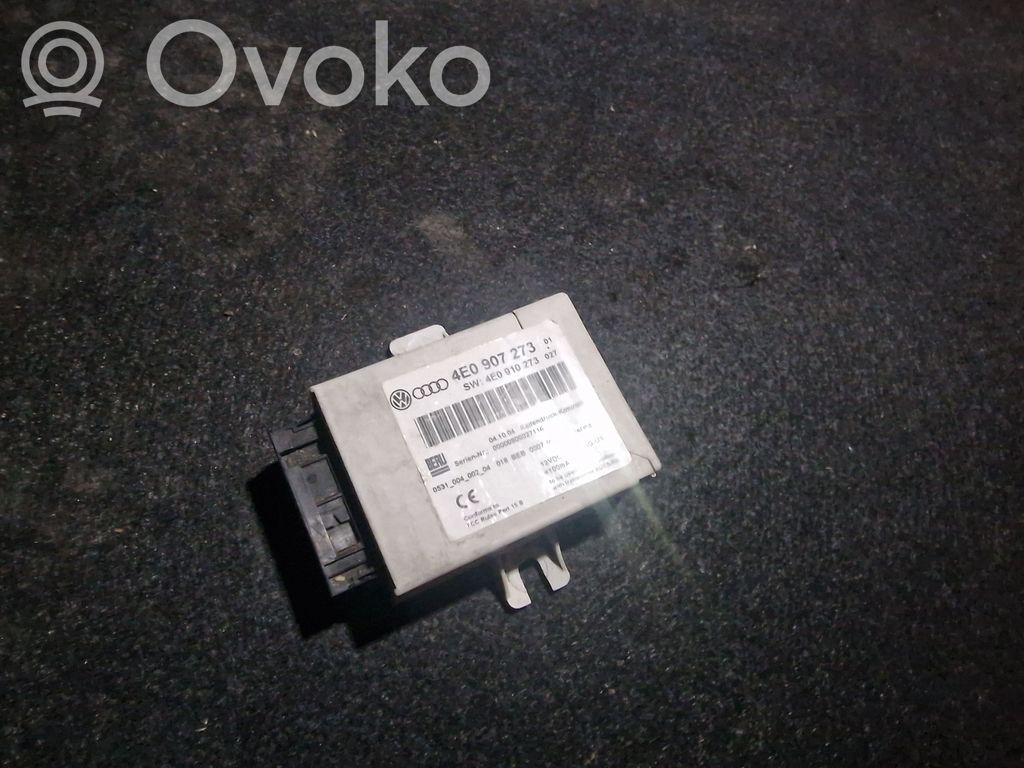 Audi A6 S6 C6 4F Tire pressure control unit 