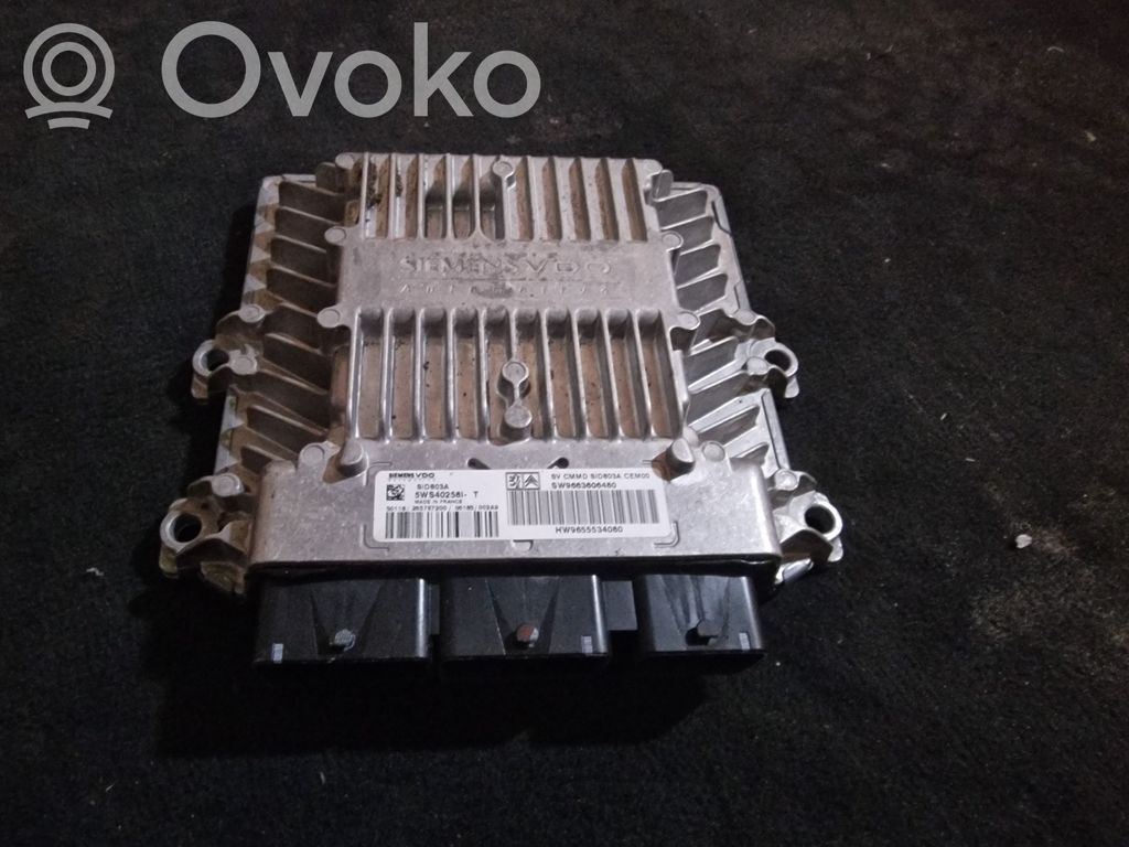 Citroen C5 Variklio valdymo blokas 
