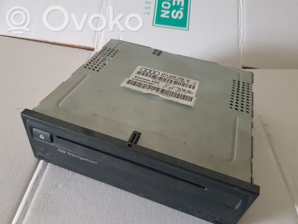 Audi A6 S6 C6 4F Navigation unit CD/DVD player 