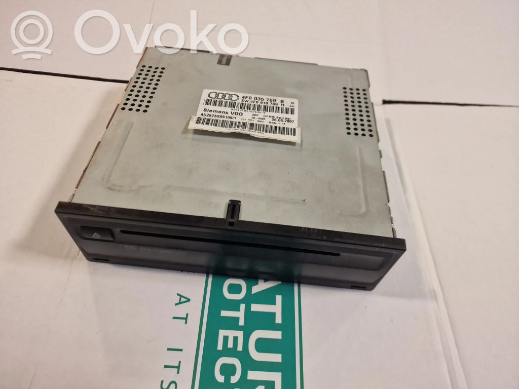 Audi A6 S6 C6 4F Navigation unit CD/DVD player 