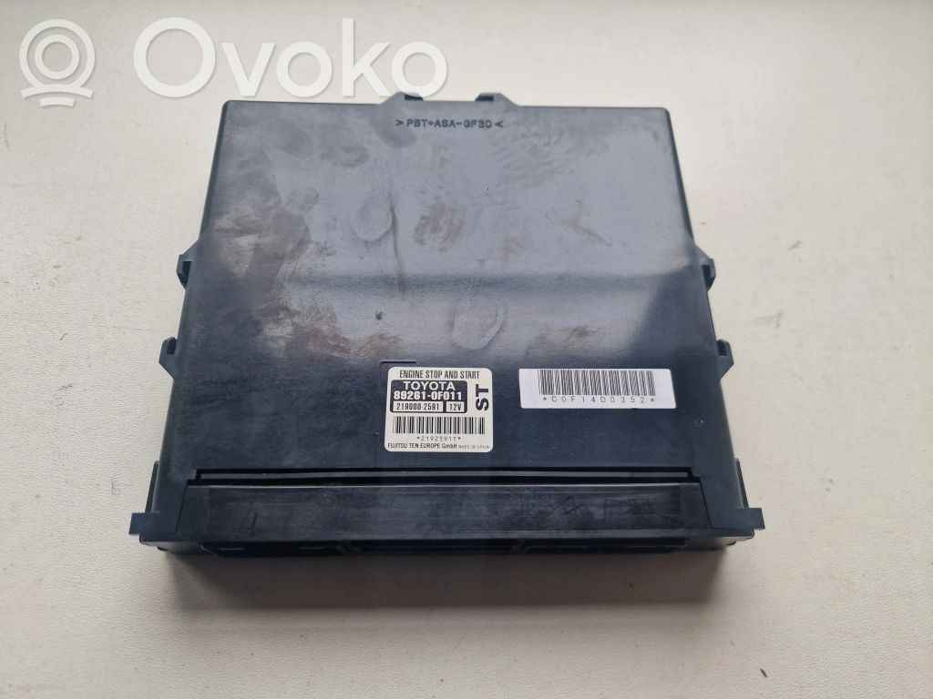 Toyota RAV 4 (XA40) Other control units/modules 