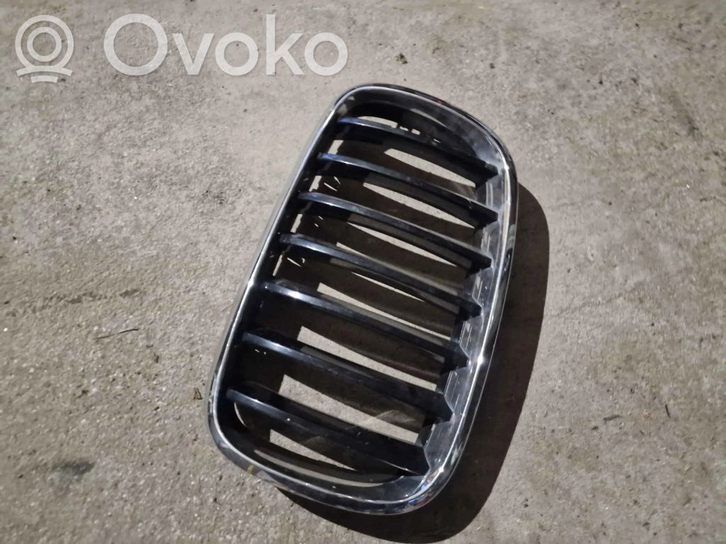 BMW X5 E70 Front bumper upper radiator grill 