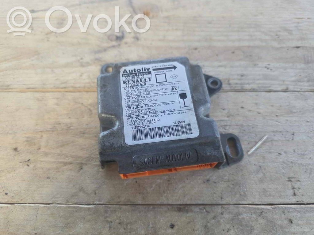 Renault Scenic I Airbag control unit/module 
