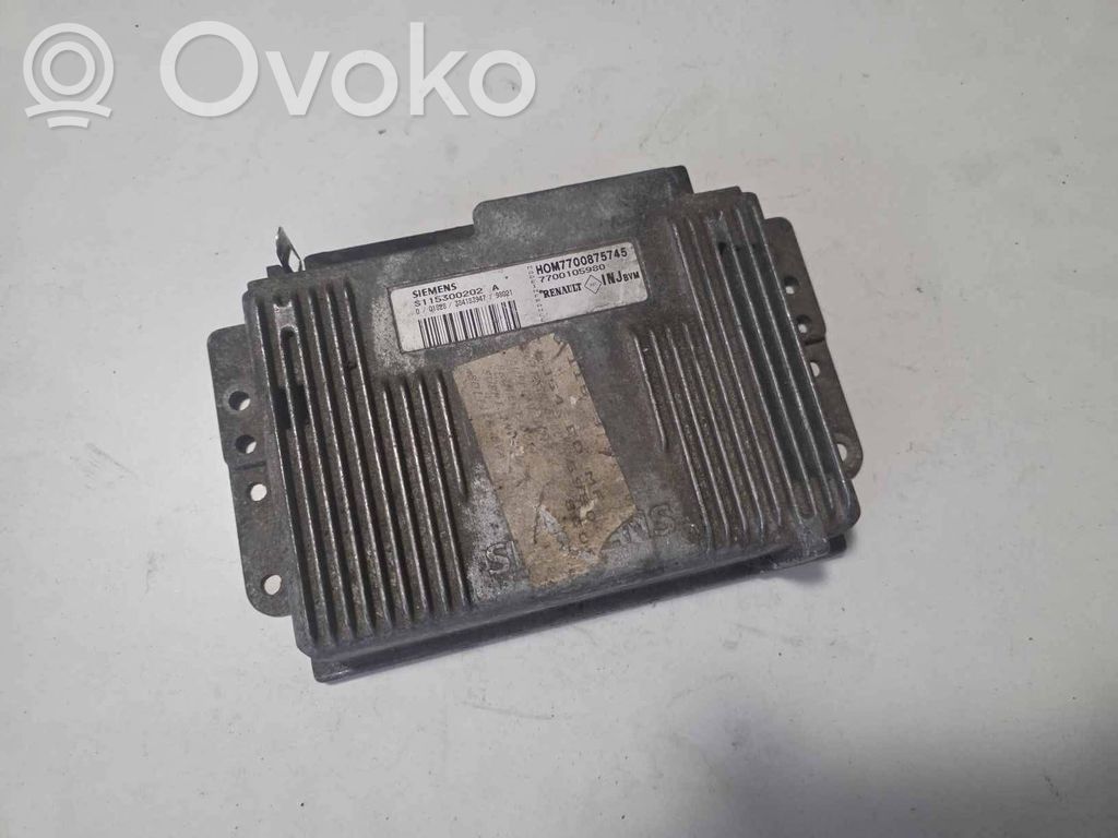Renault Scenic I Engine control unit/module 