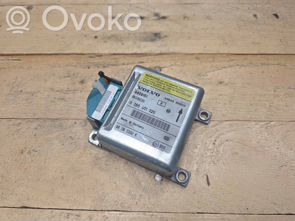 Volvo S70  V70  V70 XC Airbag control unit/module 
