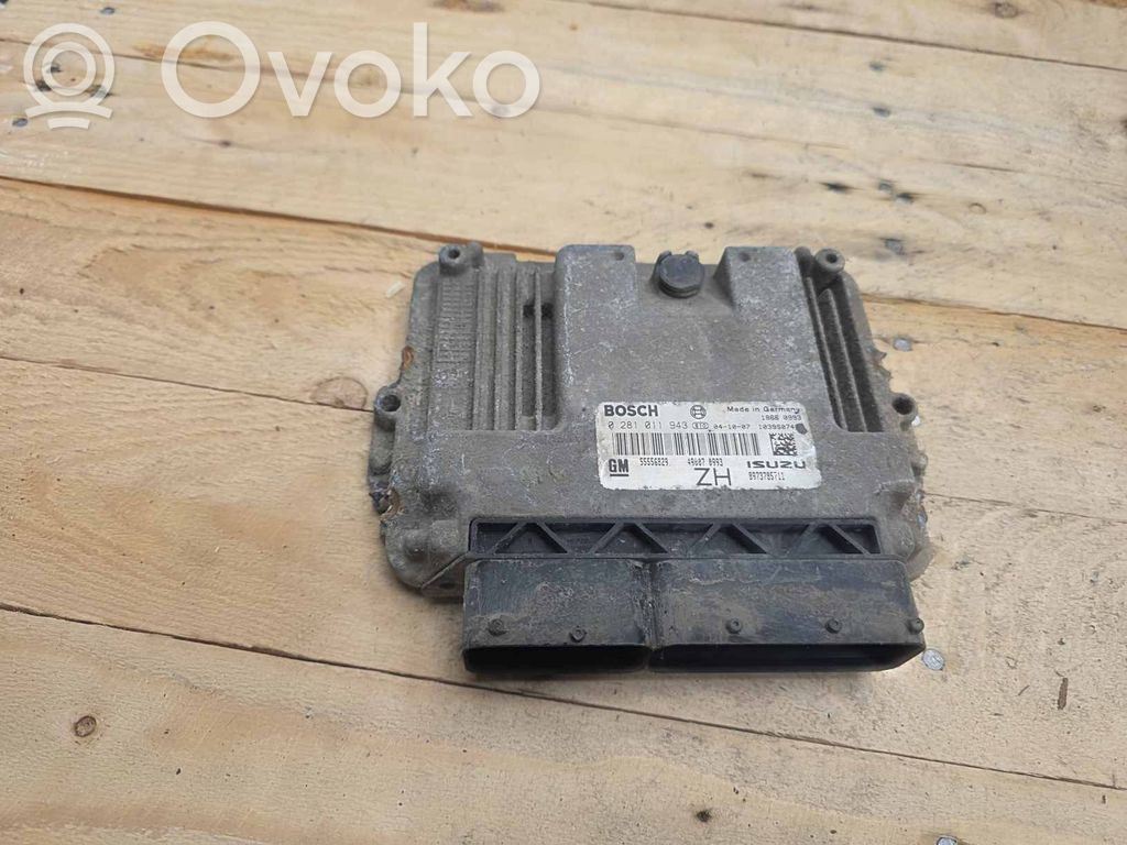 Opel Astra H Engine control unit/module 