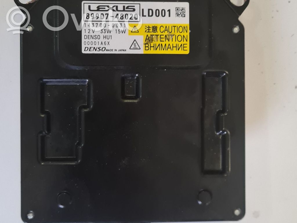 Lexus RX 450H Módulo de control de balasto LED 
